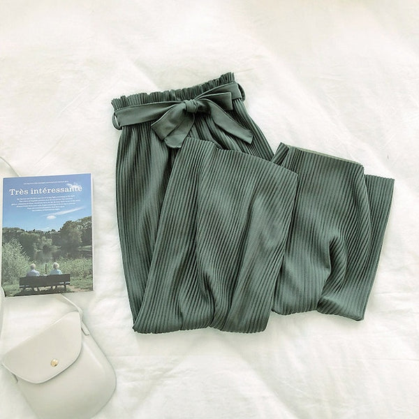 Summer Wide Leg Pants - Mazzolah