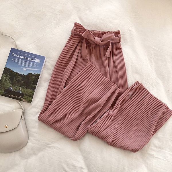 Summer Wide Leg Pants - Mazzolah