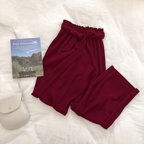 Summer Wide Leg Pants - Mazzolah