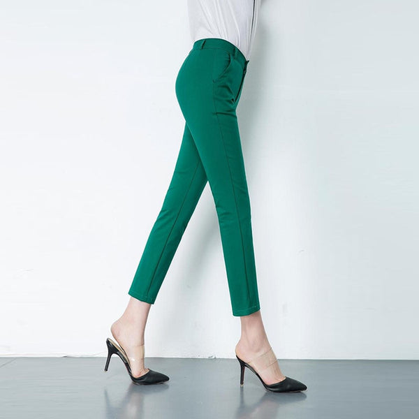 Casual Pencil Pant Elegant Work - Mazzolah