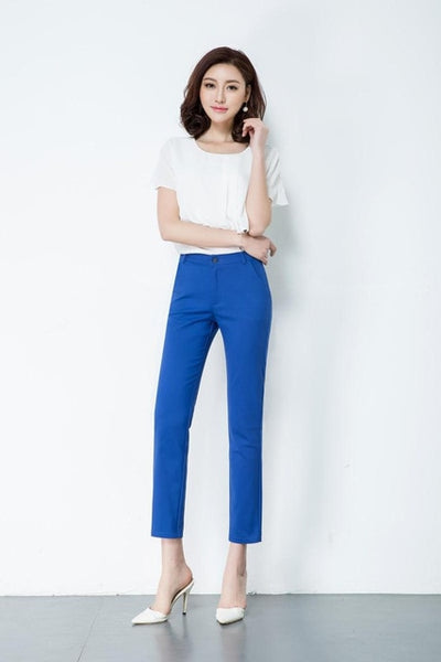 Casual Pencil Pant Elegant Work - Mazzolah