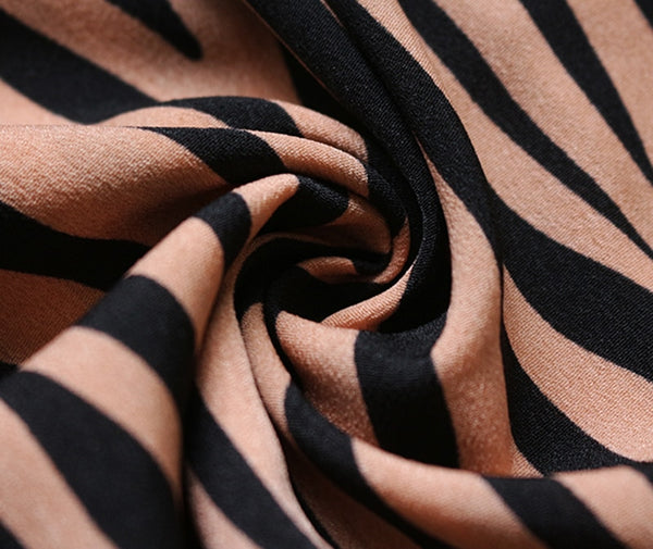 Women Blouses Long Sleeve Chiffon Zebra wonderfull fashion - Mazzolah