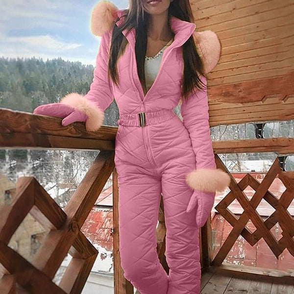 Jumpsuit Casual Thick Winter Warm for Women - Mazzolah