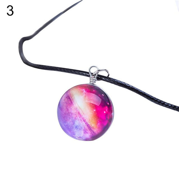 Unisex Dreamy Glass   Necklace - Mazzolah