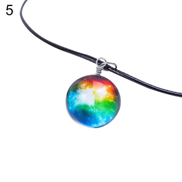 Unisex Dreamy Glass   Necklace - Mazzolah
