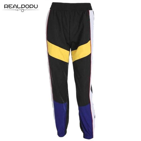 Patchwork Long Harem Pants - Mazzolah