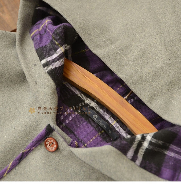 Cat Ear Pocket Tail Cape Women - Mazzolah