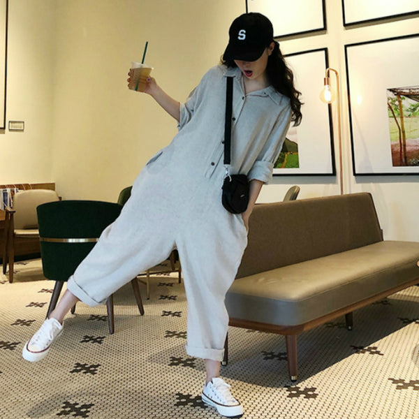 Plus Size  Casual  Jumpsuit Rompers - Mazzolah