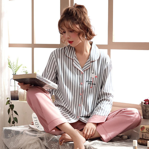 Autumn winter Pajamas Sets - Mazzolah