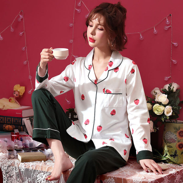 Autumn winter Pajamas Sets - Mazzolah