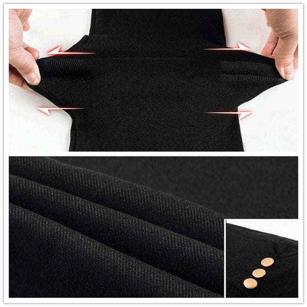 High Waist Stretch pants - Mazzolah