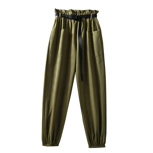 Spring Summer High Waist Pants - Mazzolah