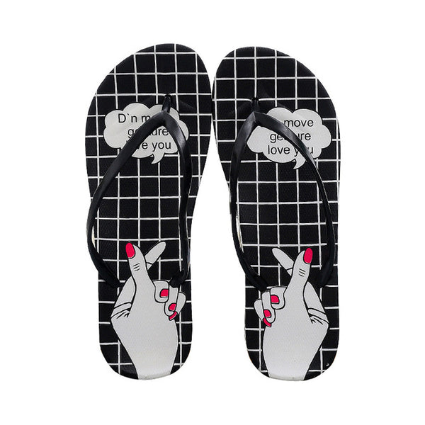 Summer fashion women  flip flops - Mazzolah