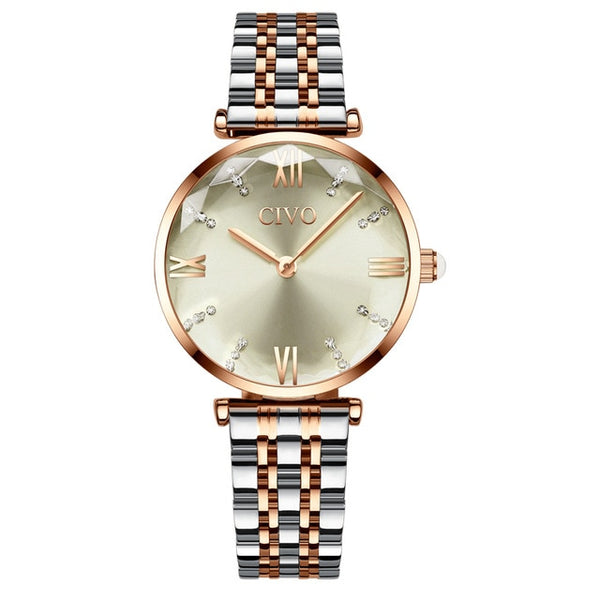 Luxury Crystal Watch Women - Mazzolah