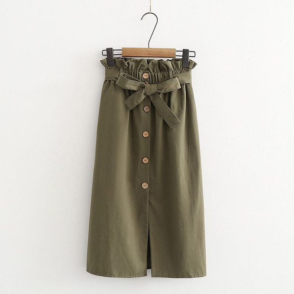 Spring Korean Style Skirts - Mazzolah