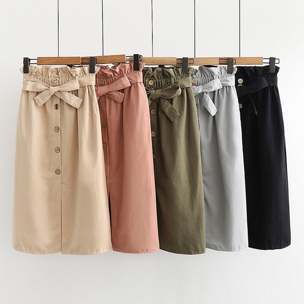 Spring Korean Style Skirts - Mazzolah