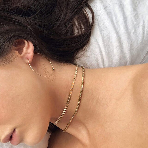 Sequins Necklace For Women Multiple Styles - Mazzolah